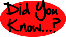 Did You Know