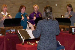Bell Choir Rehearsal